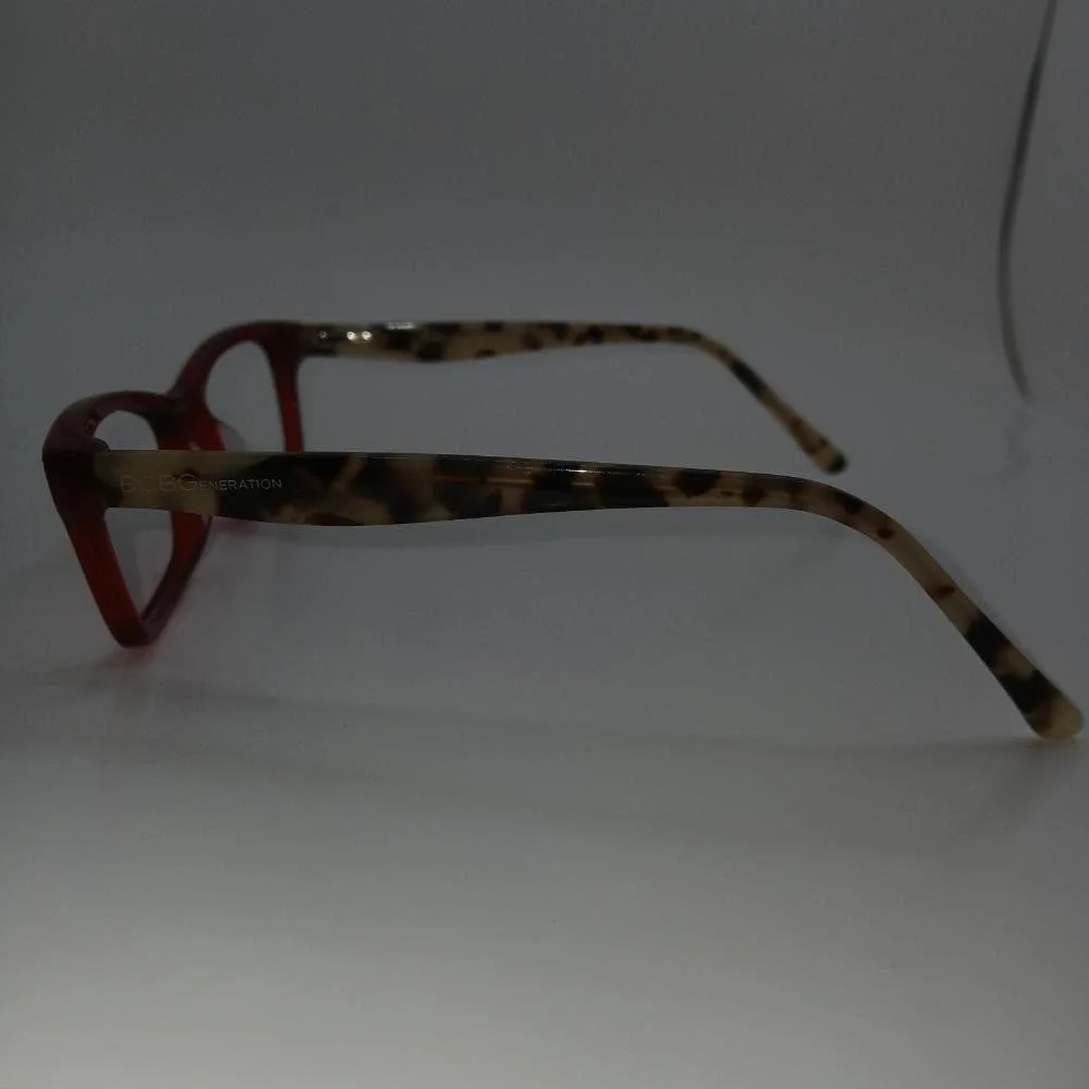 BCBGeneration CV 0004 Womens Eyeglasses Frame Red Tortoiseshell 51-16-135 mm